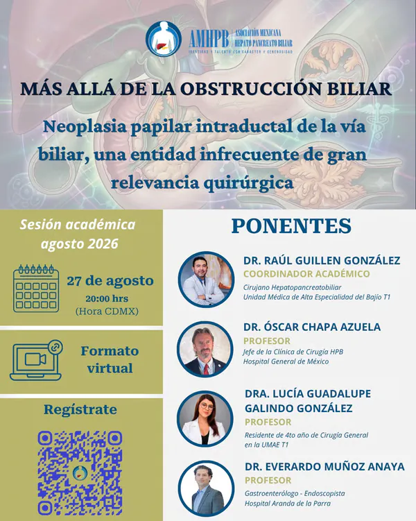 Cartel de la próxima sesión AMHPB